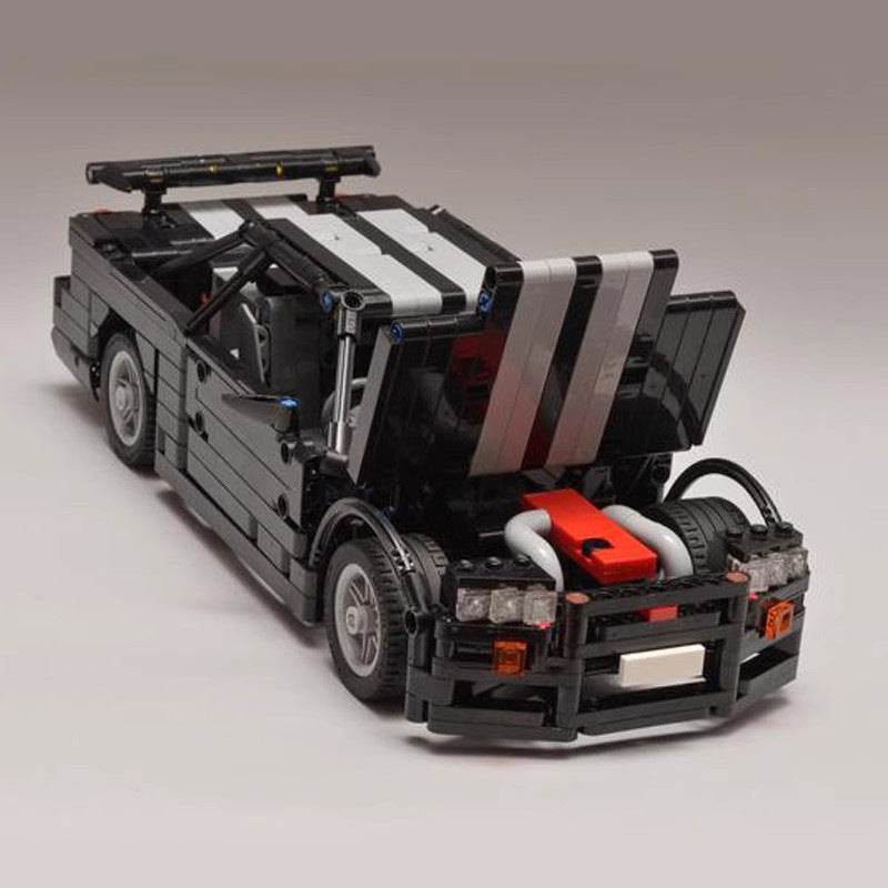R34 Sports Car Remote Control Building Block Toy - www.Shopthatapp.com #