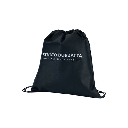 RB1015BZ | Marsupio con tracolla amovible en Vera Pelle Fabriqué en Italie. Attacchi con moschettoni in metallo Nickel Lucido - Colore Ottanio - Dimensioni: 24 x 14 x 7