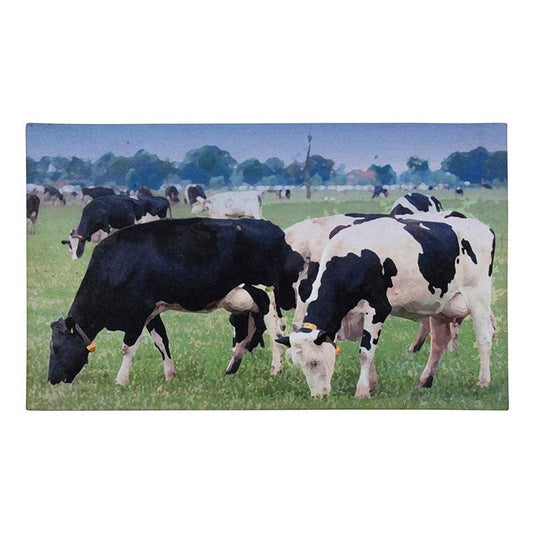 Paillasson vaches. Miettes recyclées R