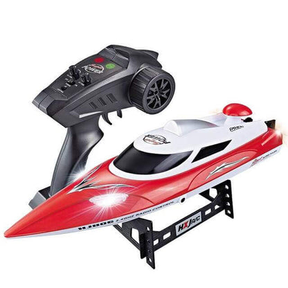 RC Boat & Yacht: High-Speed Remote Boat Toy, 35km/h, Water-Cooled - www.Shopthatapp.com #