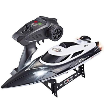 RC Boat & Yacht: High-Speed Remote Boat Toy, 35km/h, Water-Cooled - www.Shopthatapp.com #