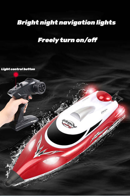 RC Boat & Yacht: High-Speed Remote Boat Toy, 35km/h, Water-Cooled - www.Shopthatapp.com #