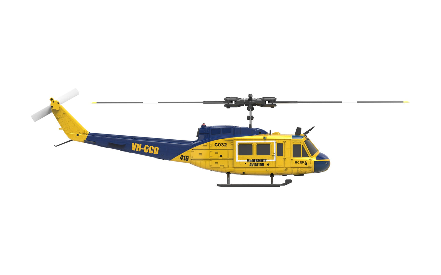RC ERA C032 UH-1 Huey 6CH RC Helicopter with Smart Positioning & 3D Stunt Flight - www.Shopthatapp.com #