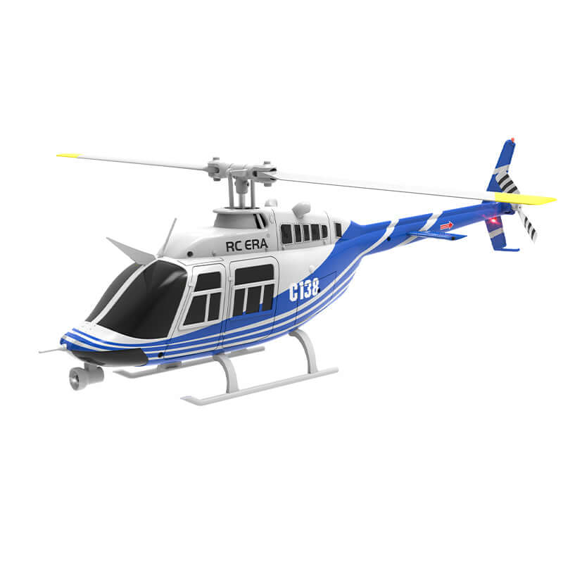 RC ERA C138 6CH RC Helicopter with Gyro, Optical Flow Positioning, Red/Blue - www.Shopthatapp.com #