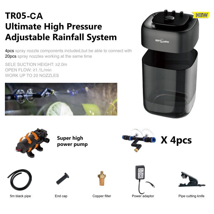 REPTIZOO Intelligent Deluxe Rainforest System #TR05-CA - Www.Shopthatapp.com