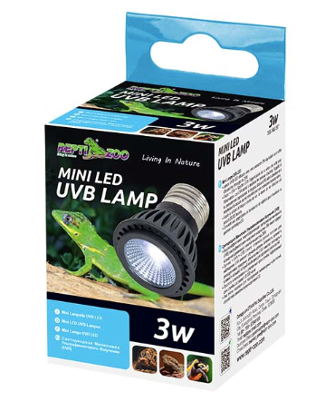 REPTIZOO Mini LED UVB Lamp 3W #LEDU02 - Www.Shopthatapp.com