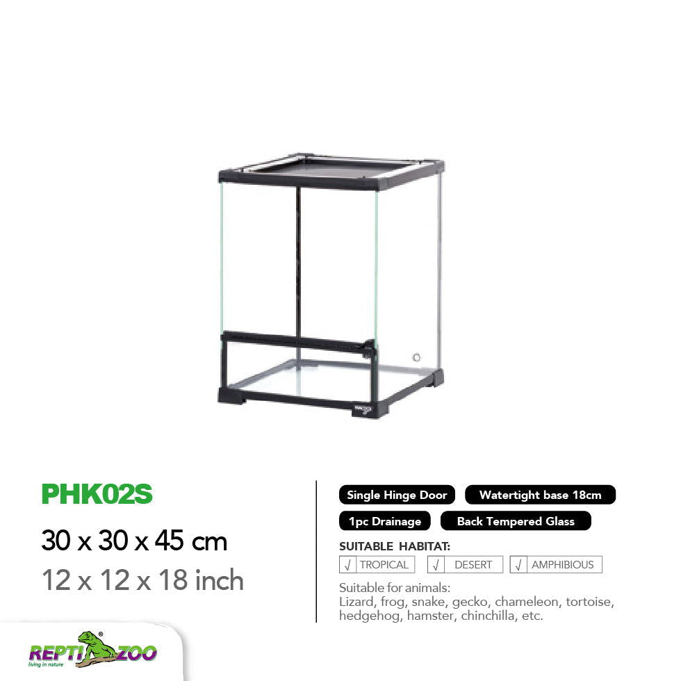 REPTIZOO Paludarium Ultra Clear Glass Habitat PHK Series - Www.Shopthatapp.com