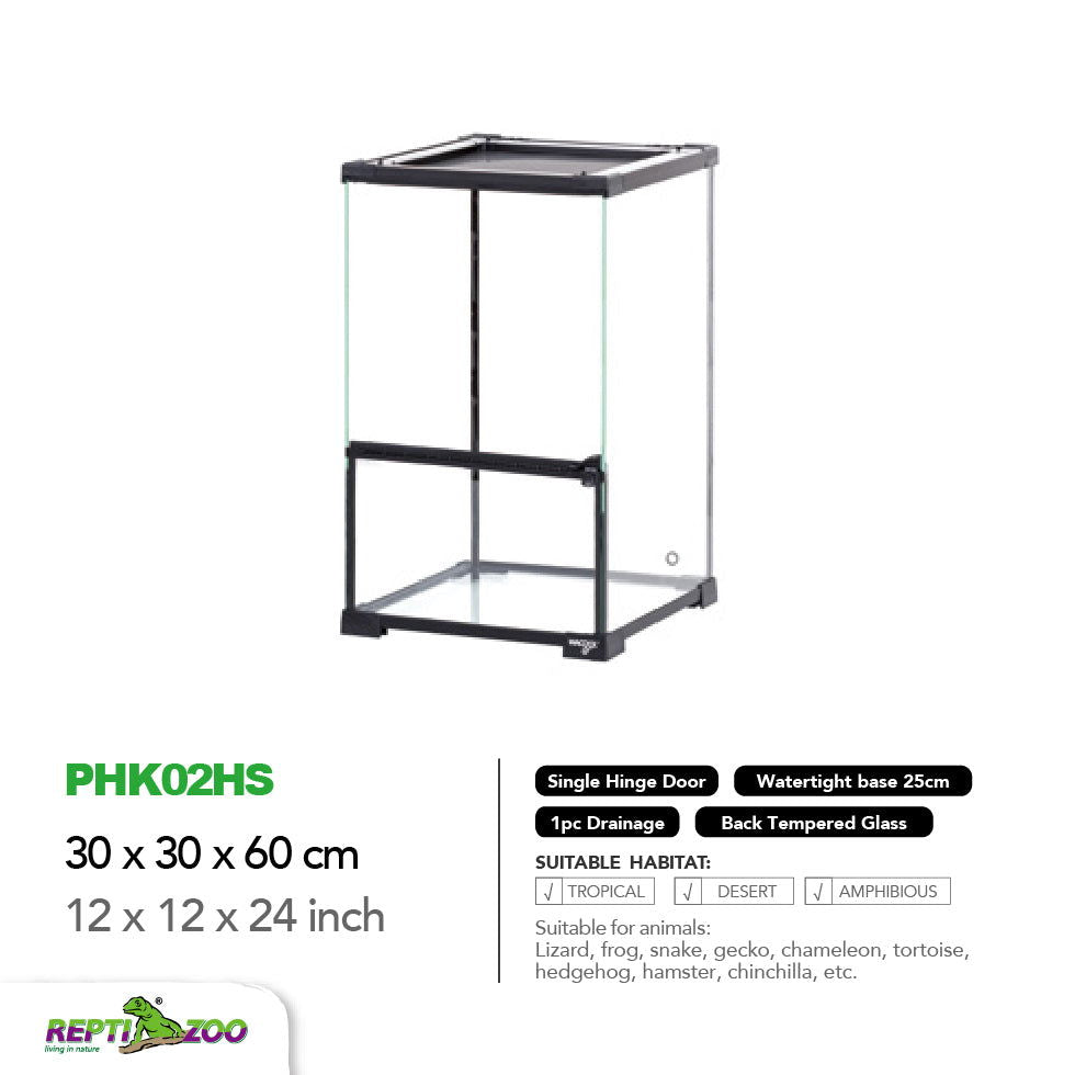 REPTIZOO Paludarium Ultra Clear Glass Habitat PHK Series - Www.Shopthatapp.com
