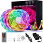 RGB 5050 LED Light Strip Color changing LED Strip Light with Remote Controller 20 meters Long 44keys Controller - www.Shopthatapp.com
