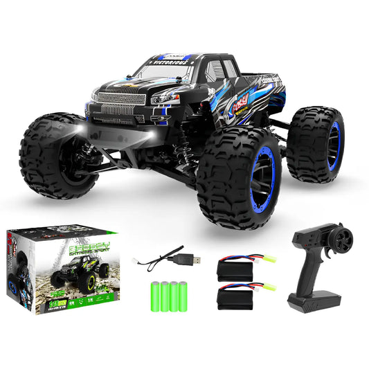 Racent Crossy 1/16 Scale 4x4 RC Monster Truck - 30mph Fast, High Speed, Off Road - www.Shopthatapp.com #