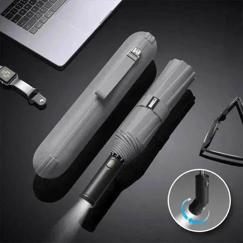 Rain Or Rain Dual-Use Automatic Shrink Umbrella - www.Shopthatapp.com