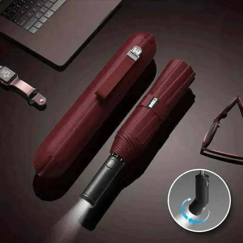 Rain Or Rain Dual-Use Automatic Shrink Umbrella - www.Shopthatapp.com