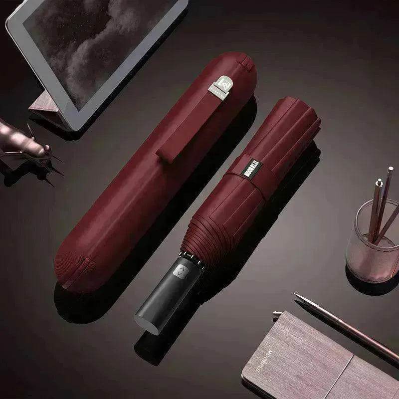 Rain Or Rain Dual-Use Automatic Shrink Umbrella - www.Shopthatapp.com