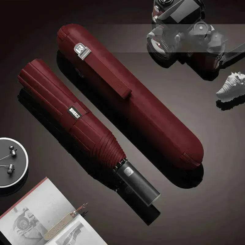 Rain Or Rain Dual-Use Automatic Shrink Umbrella - www.Shopthatapp.com