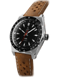 YEMA Urban Sport Rallygraf 39mm Brown Leather | YRAL23-AU34S - www.Shopthatapp.com