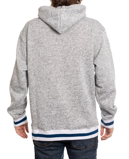 New York Rangers "Muskoka Style" Premium Chenille Woven Logo Hoodie - www.Shopthatapp.com