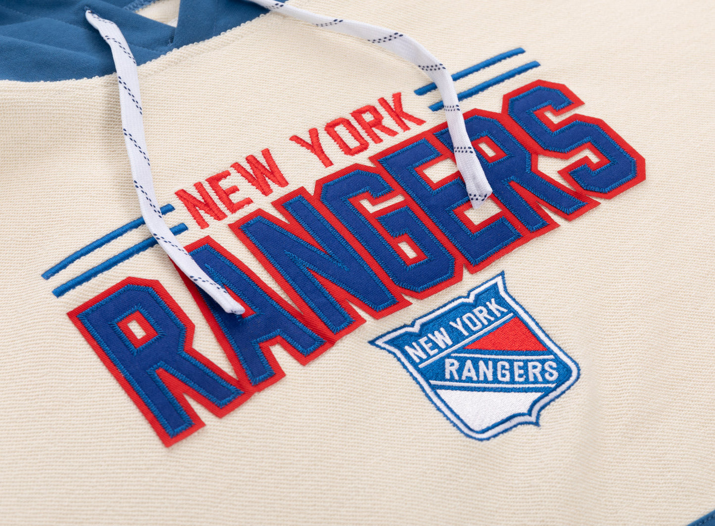 New York Rangers NHL Unisex Reverse Terry Retro Premium Hoodie - www.Shopthatapp.com