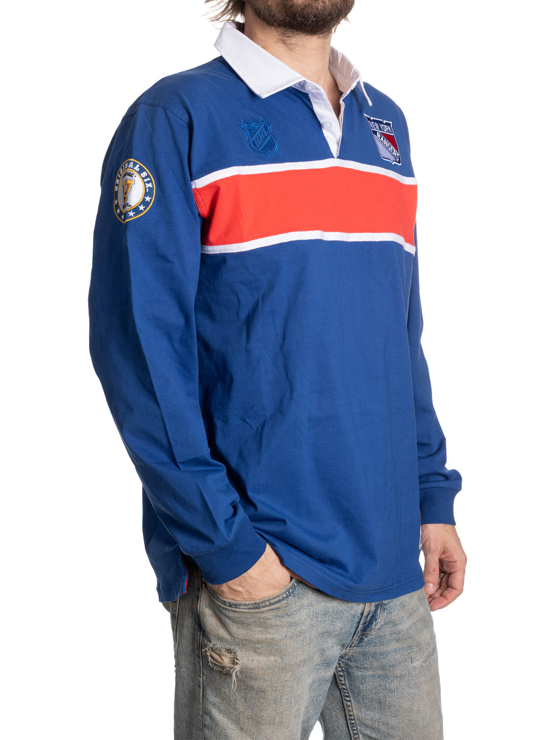New York Rangers Rugby Shirt - www.Shopthatapp.com