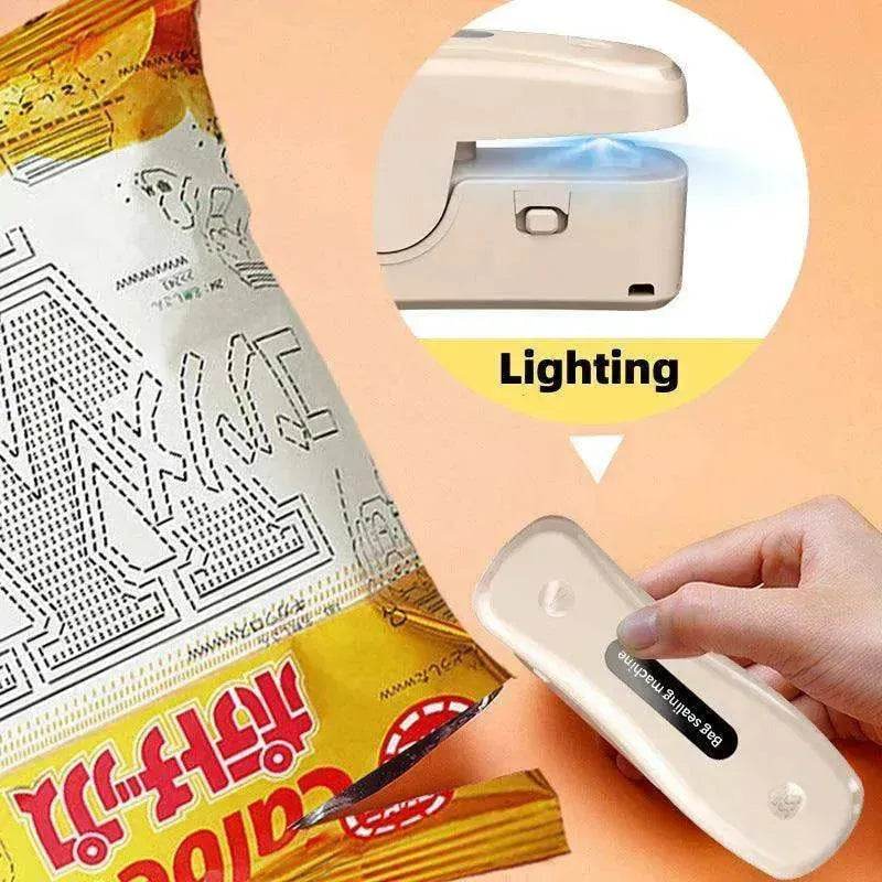Rechargeable Small USB Mini Sealing Machine Portable Kitchen Gadgets - www.Shopthatapp.com