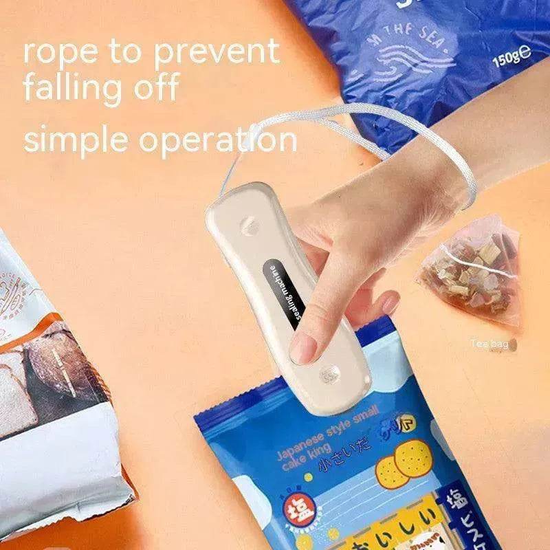 Rechargeable Small USB Mini Sealing Machine Portable Kitchen Gadgets - www.Shopthatapp.com