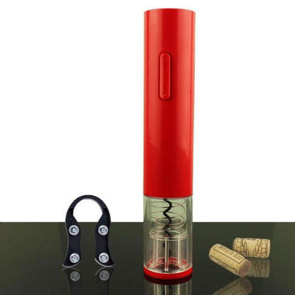 Rechargeable Wine Opener-Dishware-www.Shopthatapp.com-Color:Red-KitchenJoint