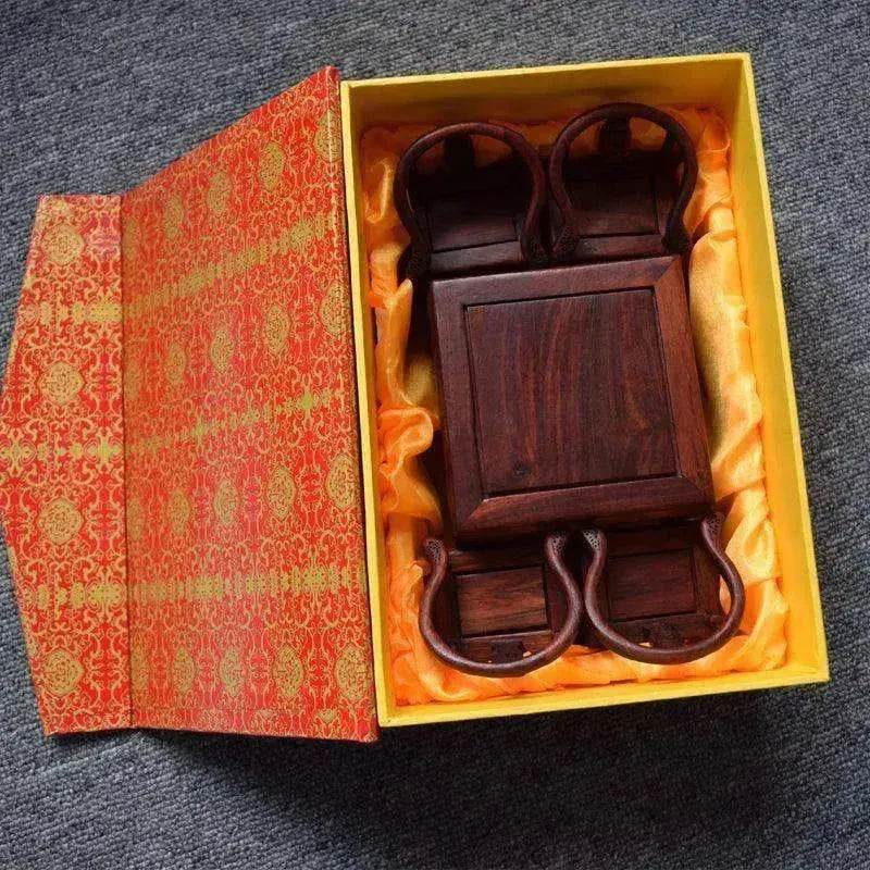 Red Rosewood Antique Creative Table And Chair Furniture Ornaments - www.Shopthatapp.com