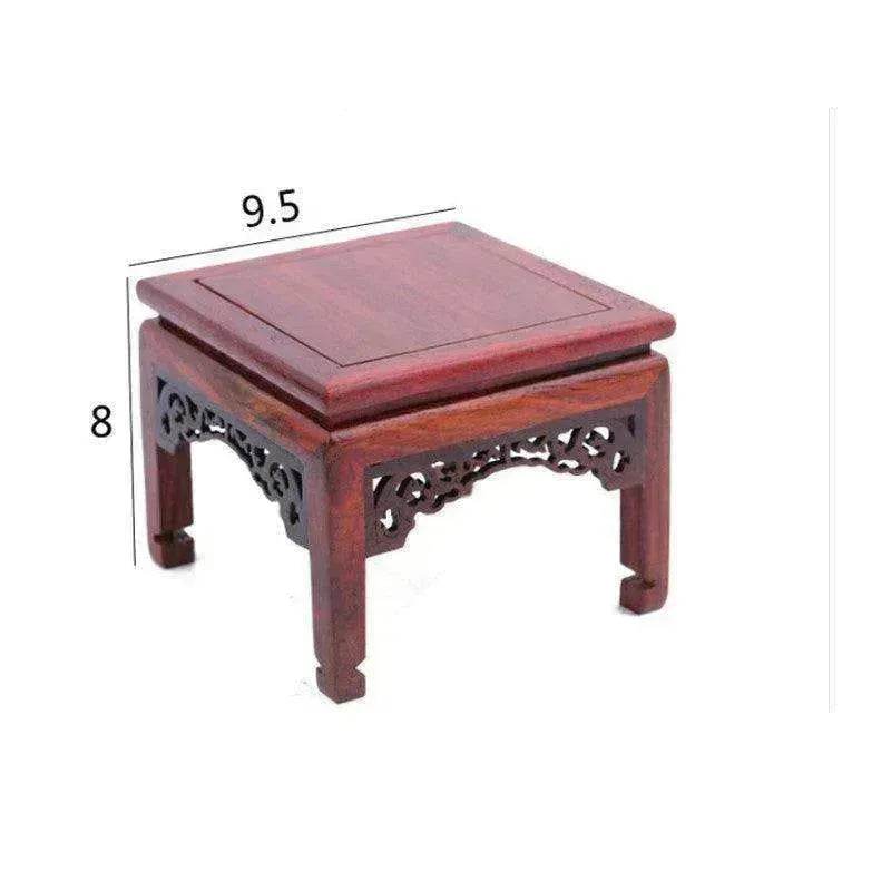 Red Rosewood Antique Creative Table And Chair Furniture Ornaments - www.Shopthatapp.com