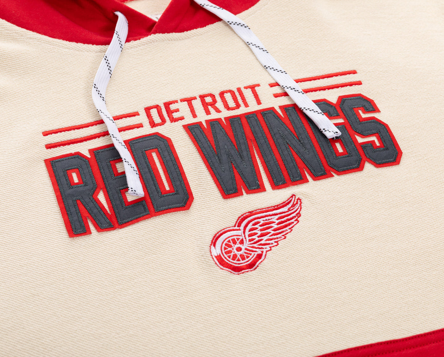 Detroit Red Wings NHL Unisex Reverse Terry Retro Premium Hoodie - www.Shopthatapp.com