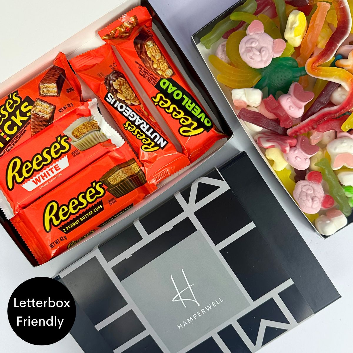 Reese's Chocolate Letterbox Gift Hamper-Food and beverage-www.Shopthatapp.com-HamperWell