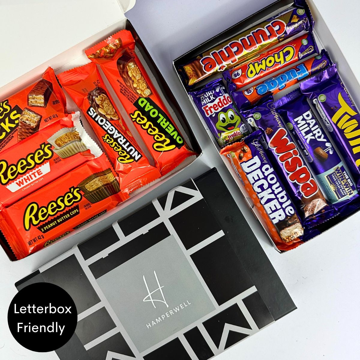 Reese's Chocolate Letterbox Gift Hamper-Food and beverage-www.Shopthatapp.com-HamperWell