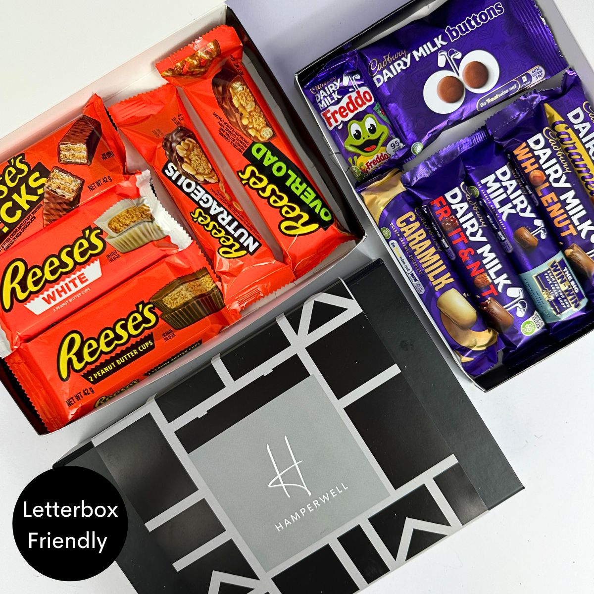 Reese's Chocolate Letterbox Gift Hamper-Food and beverage-www.Shopthatapp.com-HamperWell