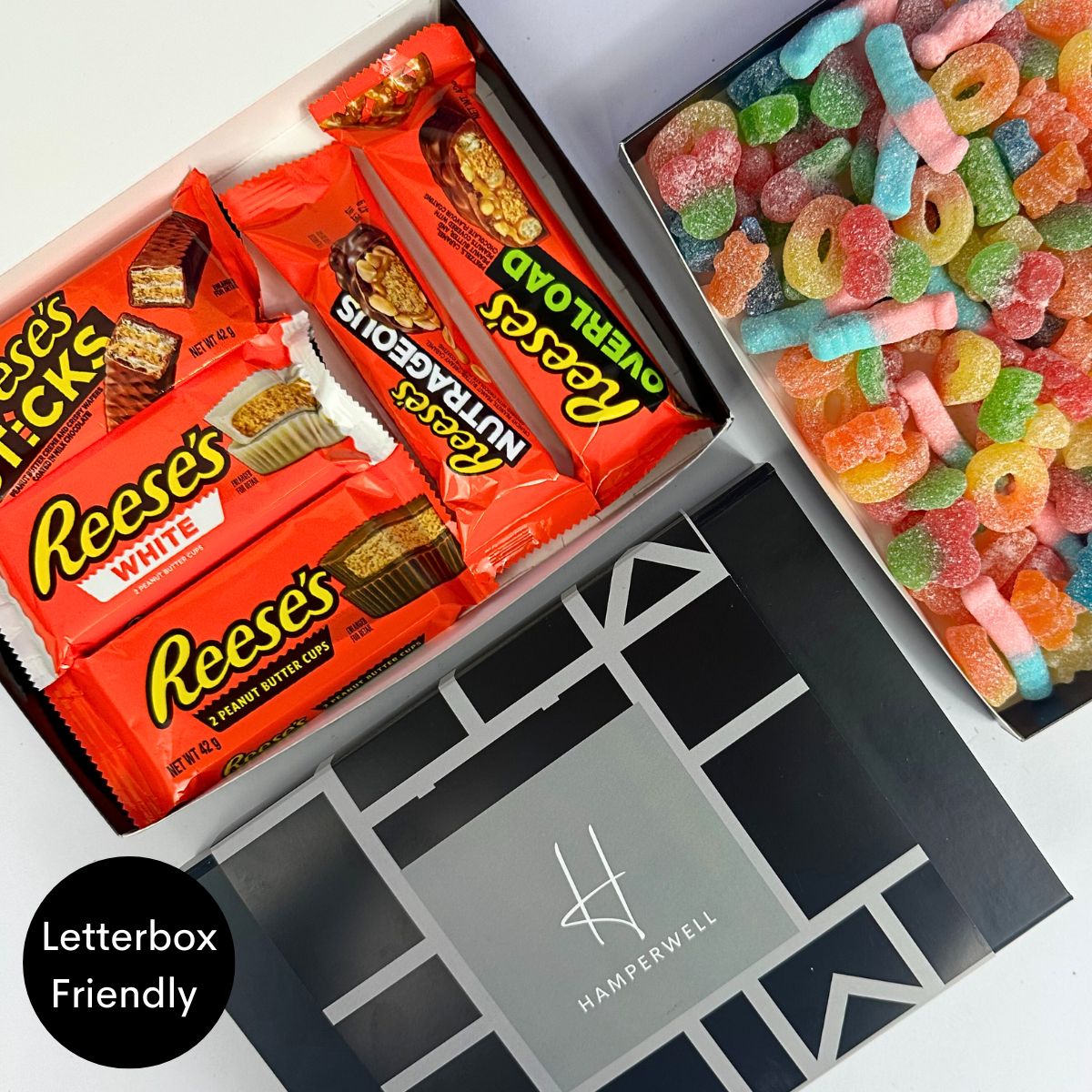 Reese's Chocolate Letterbox Gift Hamper-Food and beverage-www.Shopthatapp.com-HamperWell