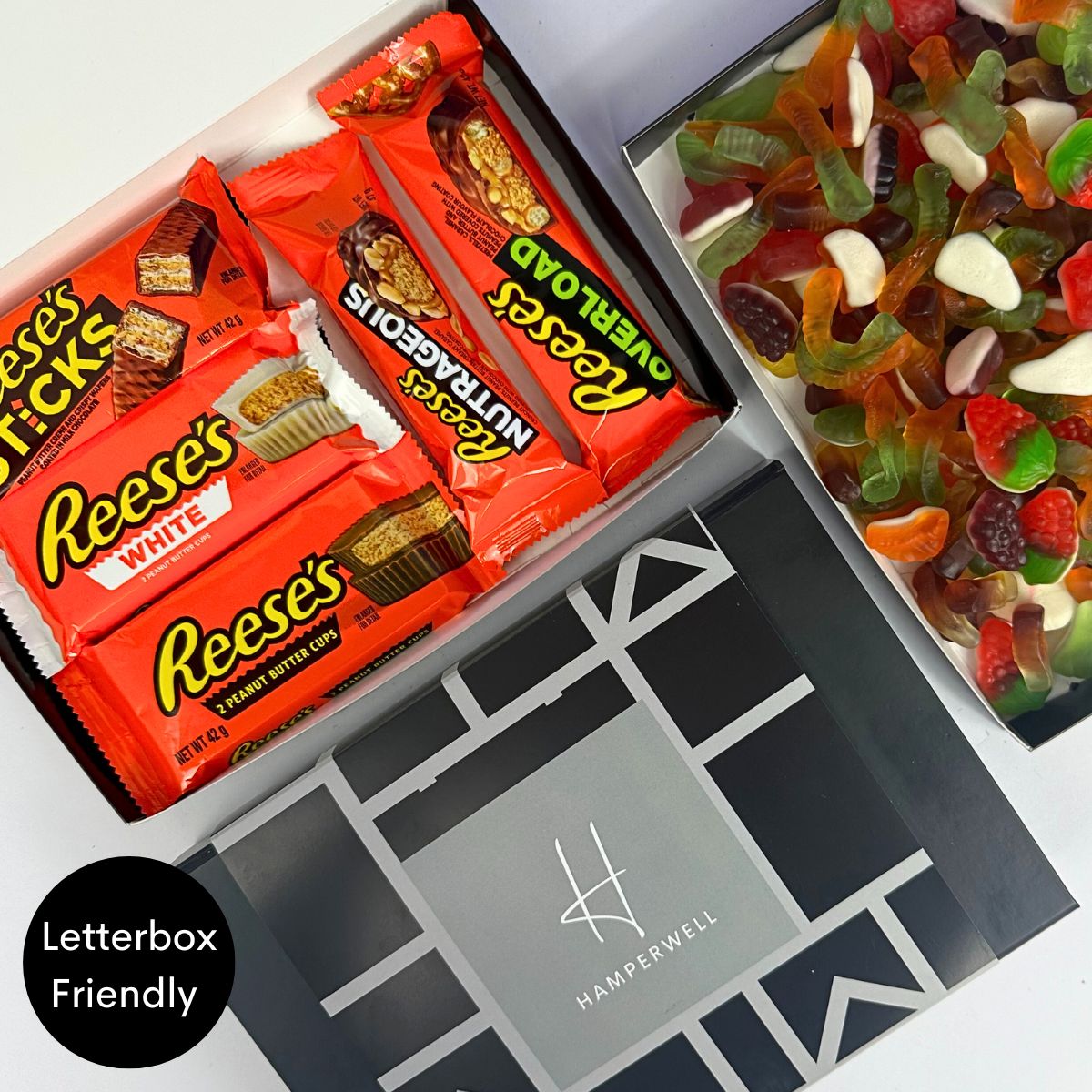 Reese's Chocolate Letterbox Gift Hamper-Food and beverage-www.Shopthatapp.com-HamperWell