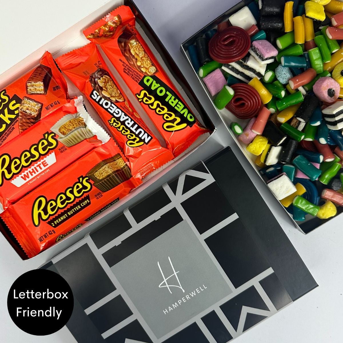 Reese's Chocolate Letterbox Gift Hamper-Food and beverage-www.Shopthatapp.com-HamperWell