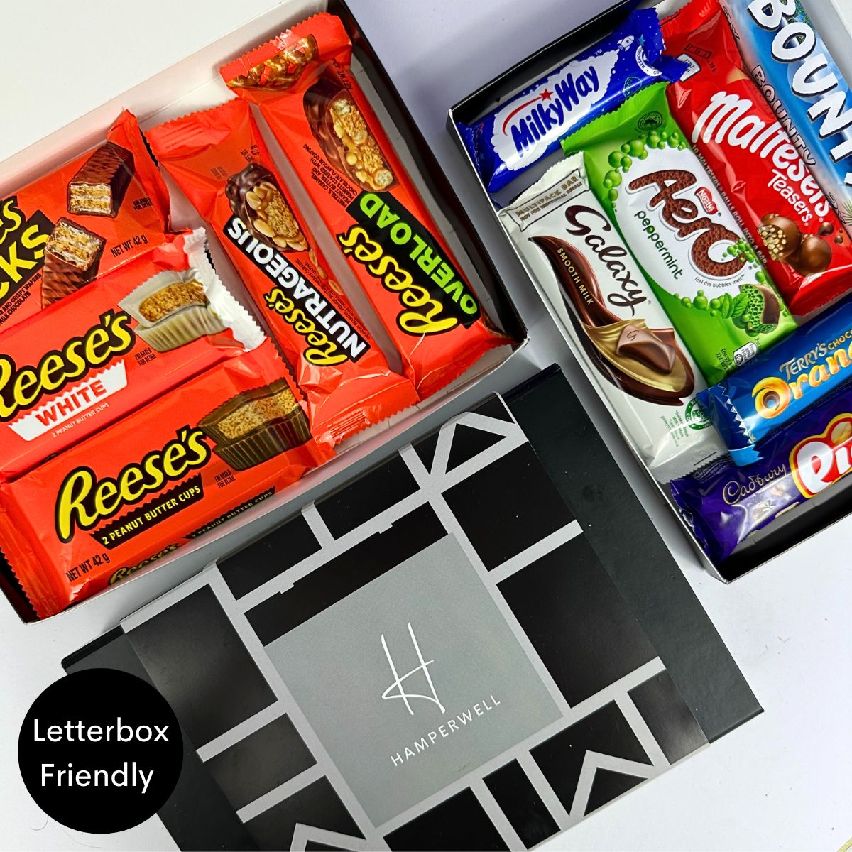 Reese's Chocolate Letterbox Gift Hamper-Food and beverage-www.Shopthatapp.com-HamperWell