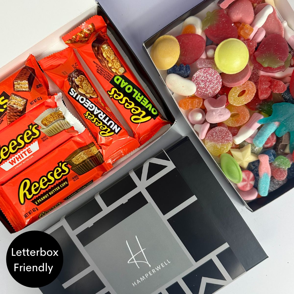 Reese's Chocolate Letterbox Gift Hamper-Food and beverage-www.Shopthatapp.com-HamperWell