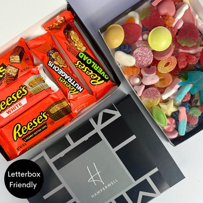 Reese's Chocolate Letterbox Gift Hamper-Food and beverage-www.Shopthatapp.com-HamperWell