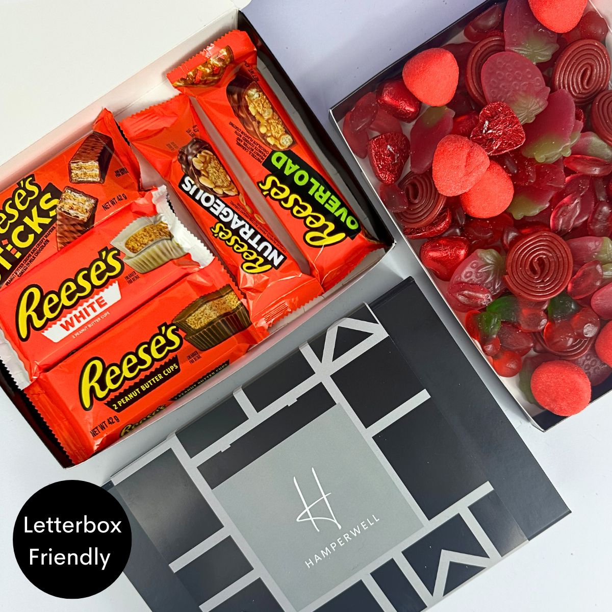 Reese's Chocolate Letterbox Gift Hamper-Food and beverage-www.Shopthatapp.com-HamperWell