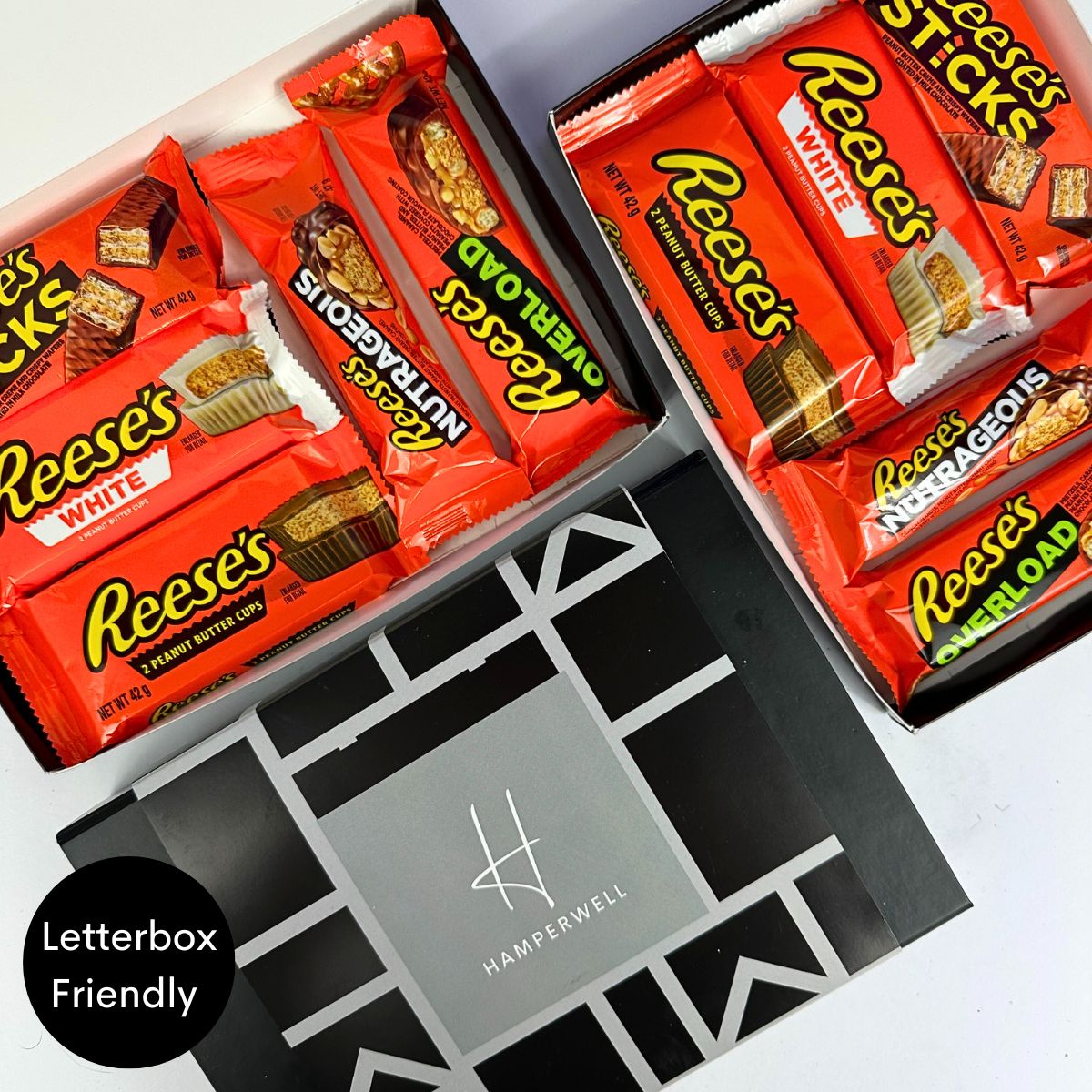 Reese's Chocolate Letterbox Gift Hamper-Food and beverage-www.Shopthatapp.com-HamperWell