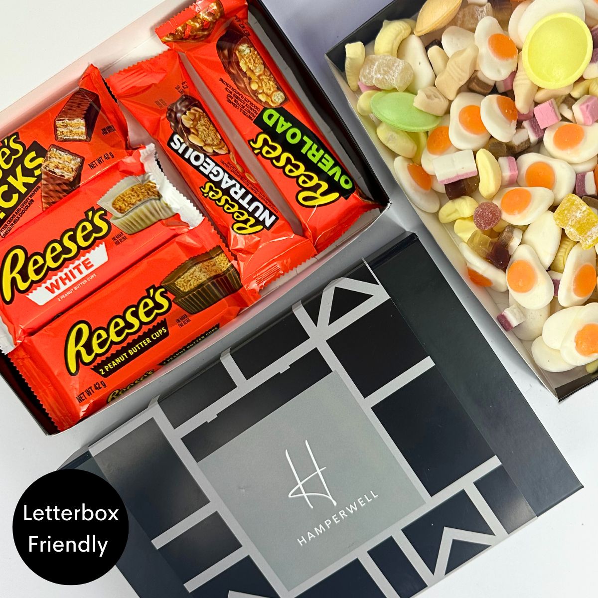 Reese's Chocolate Letterbox Gift Hamper-Food and beverage-www.Shopthatapp.com-HamperWell