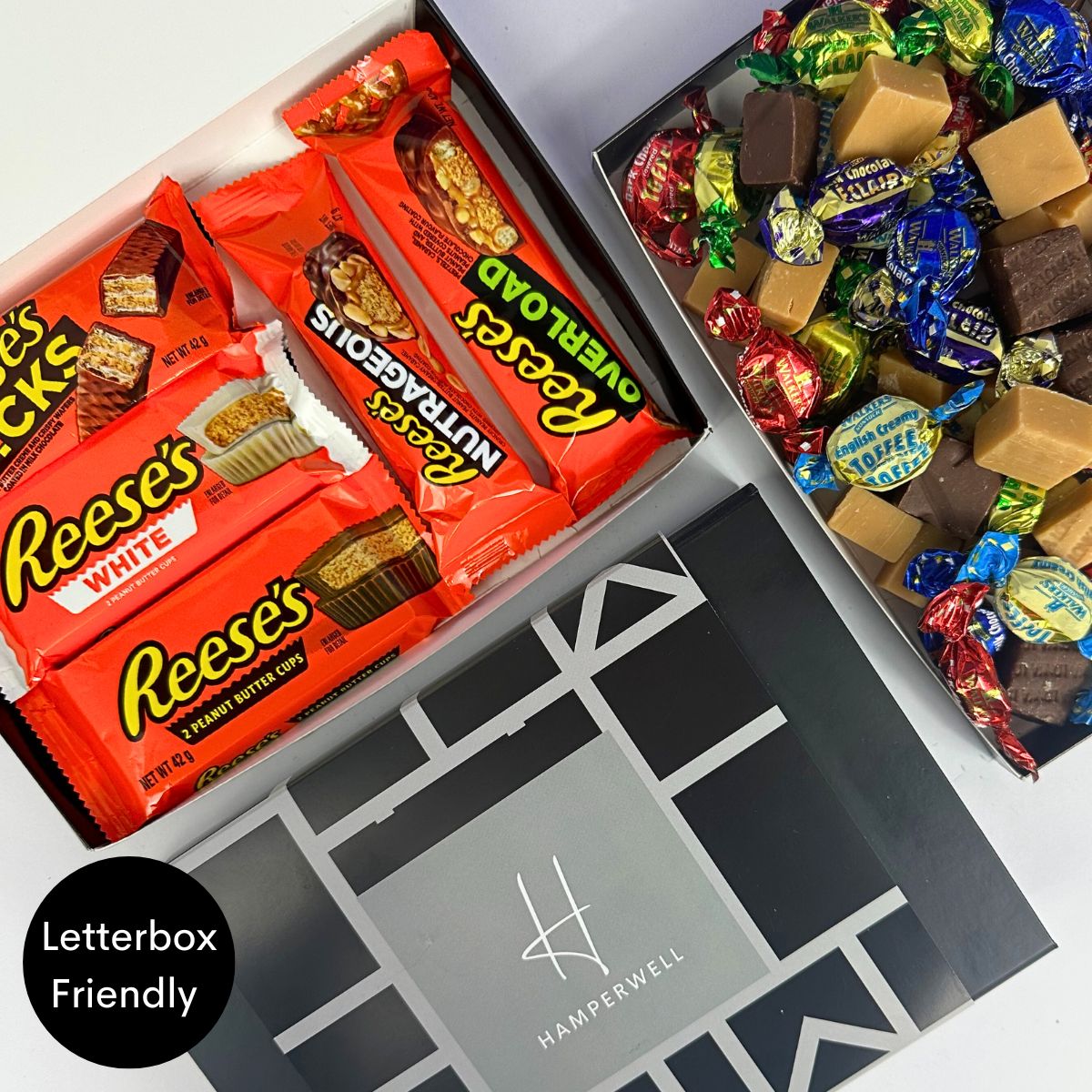 Reese's Chocolate Letterbox Gift Hamper-Food and beverage-www.Shopthatapp.com-HamperWell