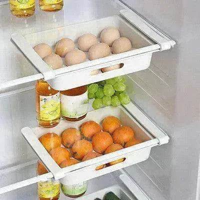 Refrigerator Drawer With Pull out type Storage Box - www.Shopthatapp.com