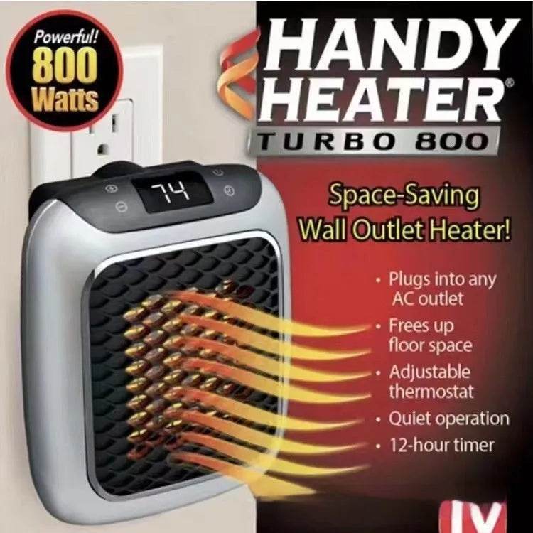 Remote Control Mini Fan Room House Space Heater Warm Artifact - www.Shopthatapp.com #