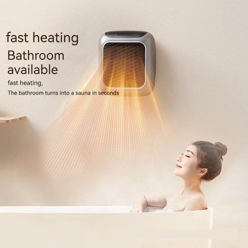 Remote Control Mini Fan Room House Space Heater Warm Artifact - www.Shopthatapp.com #