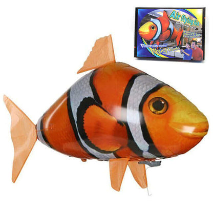Remote Control Shark Toy - Air Swimming RC Balloon, Interactive Toy for Kids & Boys - www.Shopthatapp.com #