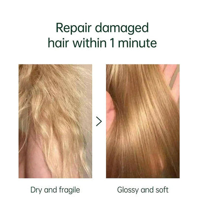 Repair Hair Mask Green Energy Keratin For Treatment Hair - www.Shopthatapp.com