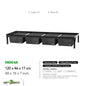 Cage d'élevage empilable en aluminium REPTIZOO (tapis chauffants inclus pour 6 couches)