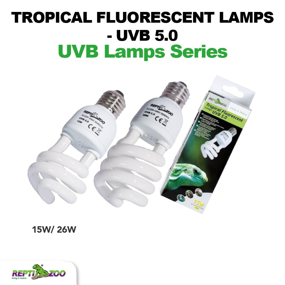 REPTIZOO UVB5.0 Tropical Fluorescent Lamps - www.Shopthatapp.com