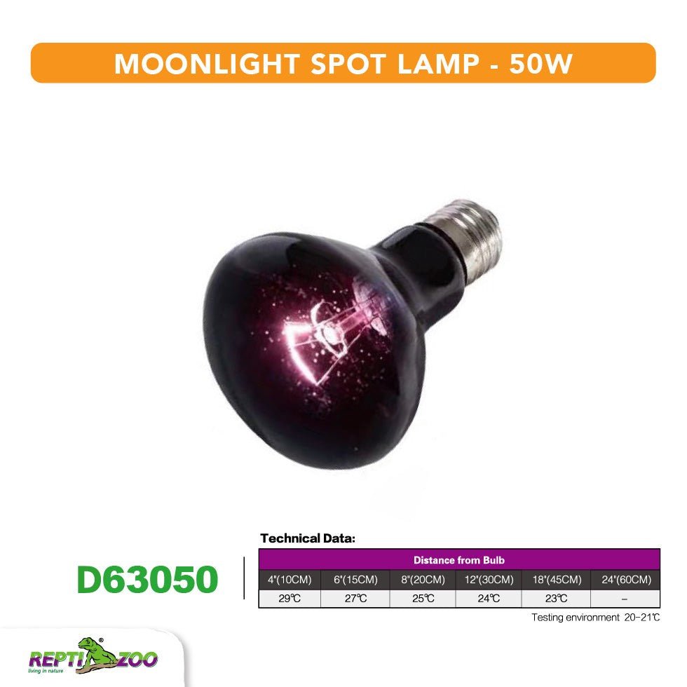 REPTIZOO Moonlight Heat Spot Lamps - www.Shopthatapp.com
