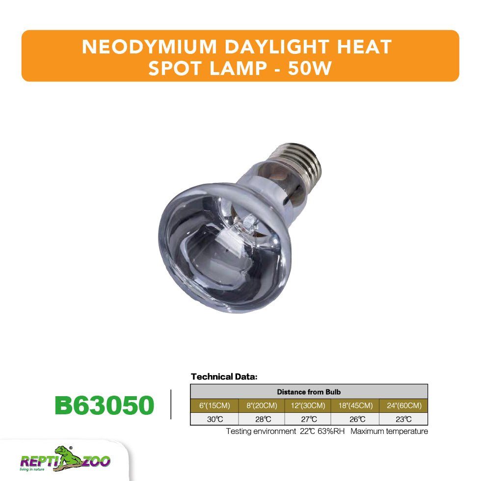 REPTIZOO Neodymium Daylight Heat Spot Lamps - www.Shopthatapp.com